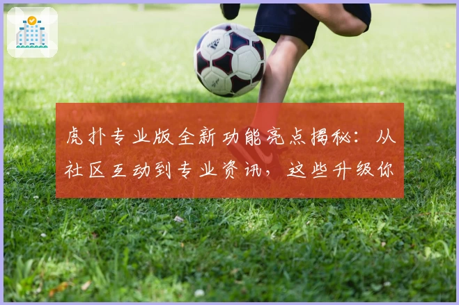 虎扑专业版全新功能亮点揭秘：从社区互动到专业资讯，这些升级你必须知道
